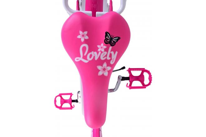 Volare Lovely Kinderfahrrad - Mädchen - 20 Zoll - Rosa Zwei Handbremsen