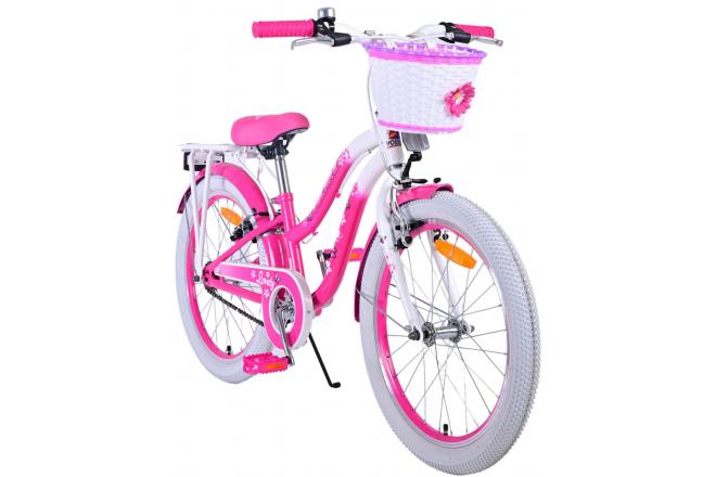 Volare Lovely Kinderfahrrad - Mädchen - 20 Zoll - Rosa Zwei Handbremsen