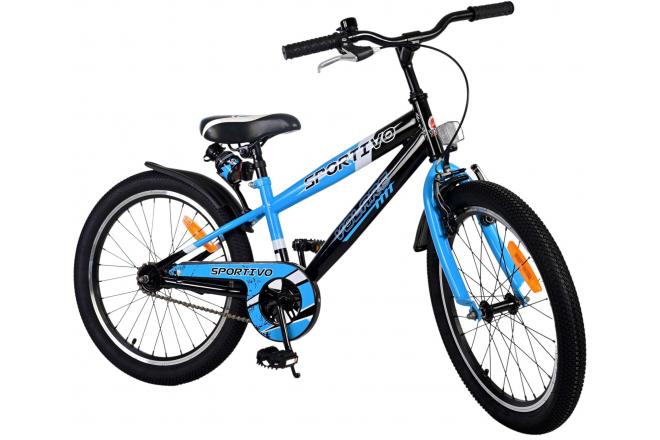 Volare Sportivo Kinderfahrrad - Jungen - 20 Zoll - Blau