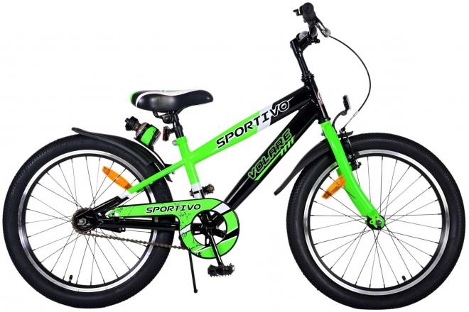 Volare Sportivo Kinderfahrrad - Jungen - 20 Zoll - Grün