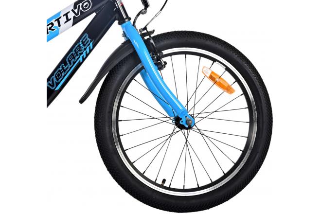 Volare Sportivo Kinderfahrrad - Jungen - 20 Zoll - Blau