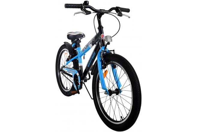 Volare Sportivo Kinderfahrrad - Jungen - 20 Zoll - Blau - Zweihandbremsen