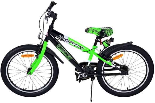 Volare Sportivo Kinderfahrrad - Jungen - 20 Zoll - Grün - Zweihandbremsen