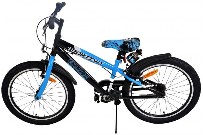 Volare Sportivo Kinderfahrrad - Jungen - 20 Zoll - Blau - Zweihandbremsen