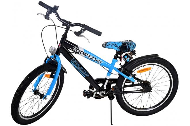 Volare Sportivo Kinderfahrrad - Jungen - 20 Zoll - Blau - Zweihandbremsen