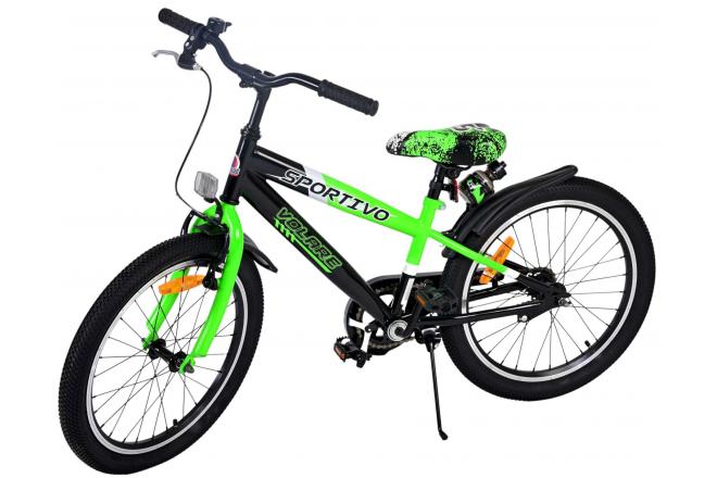 Volare Sportivo Kinderfahrrad - Jungen - 20 Zoll - Grün