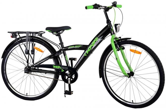 Volare Thombike Kinderfahrrad - Jungen - 26 Zoll - Schwarz Grün - 3 Gänge