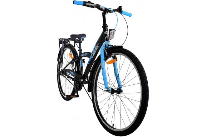 Volare Thombike Kinderfahrrad - Jungen - 26 Zoll - Schwarz Blau - 3 Gänge