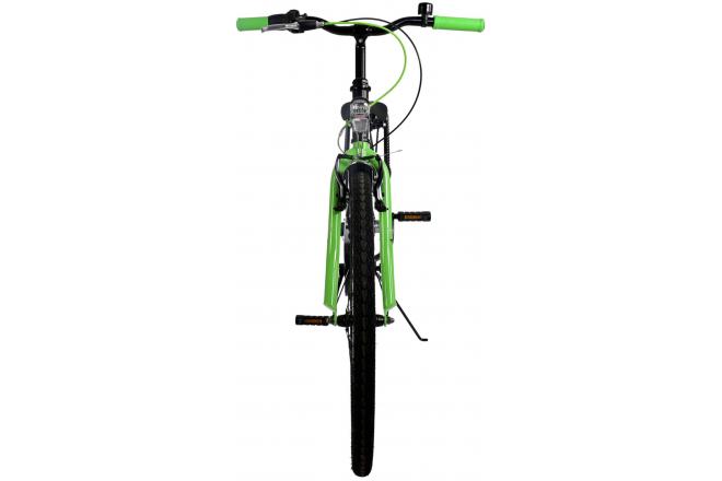 Volare Thombike Kinderfahrrad - Jungen - 26 Zoll - Schwarz Grün - 3 Gänge