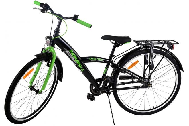 Volare Thombike Kinderfahrrad - Jungen - 26 Zoll - Schwarz Grün - 3 Gänge