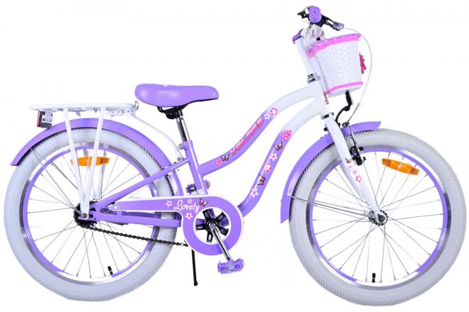 Volare Lovely Kinderfahrrad - Mädchen - 20 Zoll - Lila