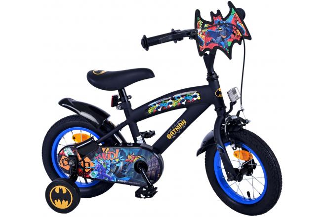 Batman Kinderfahrrad - Jungen - 12 Zoll - Schwarz