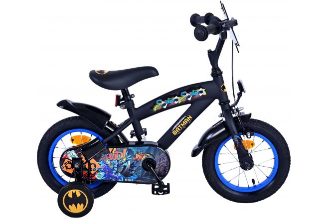 Batman Kinderfahrrad - Jungen - 12 Zoll - Schwarz