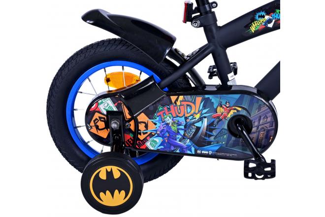 Batman Kinderfahrrad - Jungen - 12 Zoll - Schwarz