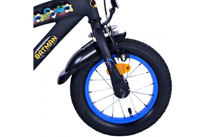 Batman Kinderfahrrad - Jungen - 12 Zoll - Schwarz