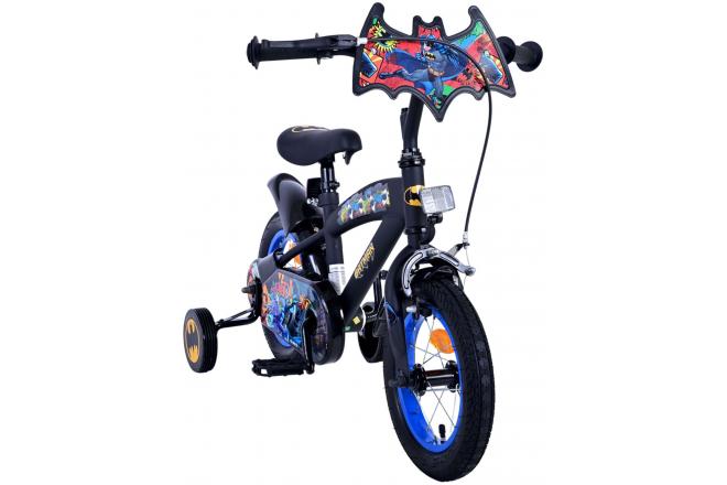 Batman Kinderfahrrad - Jungen - 12 Zoll - Schwarz