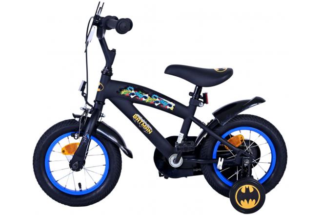 Batman Kinderfahrrad - Jungen - 12 Zoll - Schwarz