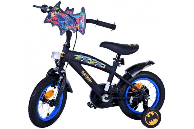 Batman Kinderfahrrad - Jungen - 12 Zoll - Schwarz