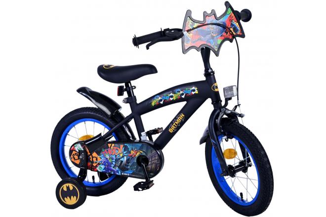 Batman Kinderfahrrad - Jungen - 14 Zoll - Schwarz