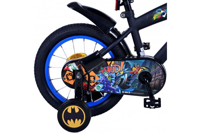 Batman Kinderfahrrad - Jungen - 14 Zoll - Schwarz