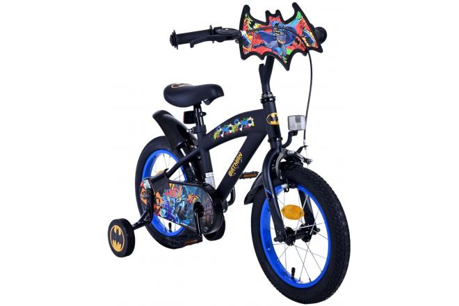 Batman Kinderfahrrad - Jungen - 14 Zoll - Schwarz