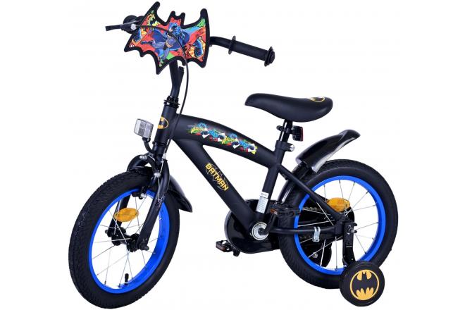 Batman Kinderfahrrad - Jungen - 14 Zoll - Schwarz