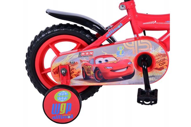 Disney Cars Kinderfahrrad - Jungen - 10 Zoll - Rot - Fester Gang