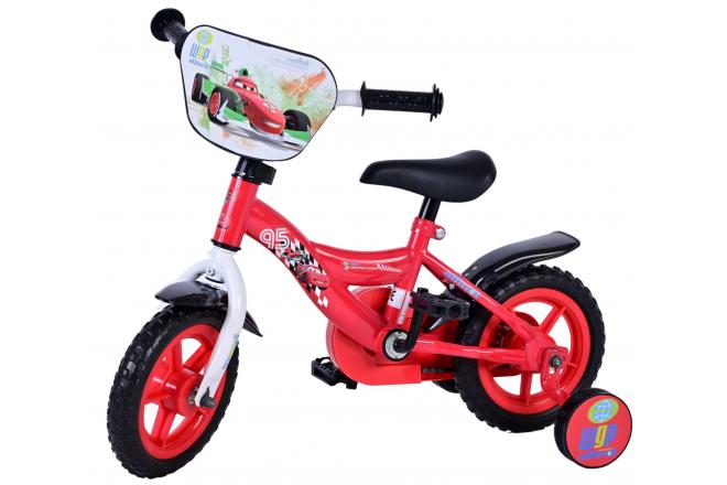 Disney Cars Kinderfahrrad - Jungen - 10 Zoll - Rot - Fester Gang