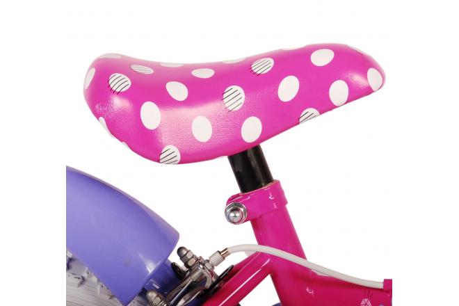 Disney Minnie Cutest Ever! Kinderfahrrad - Mädchen - 12 Zoll - Rosa - Zweihandbremsen