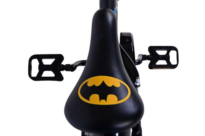 Batman Kinderfahrrad - Jungen - 14 Zoll - Schwarz - Zweihandbremsen