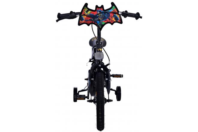 Batman Kinderfahrrad - Jungen - 14 Zoll - Schwarz - Zweihandbremsen