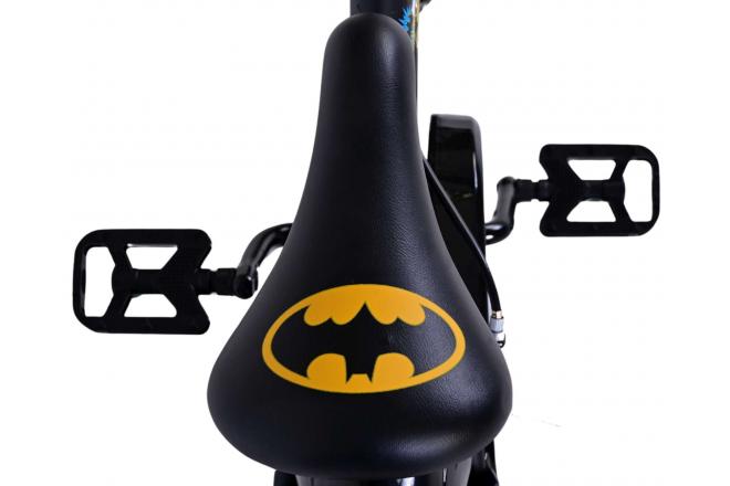 Batman Kinderfahrrad - Jungen - 12 Zoll - Schwarz - Zweihandbremsen