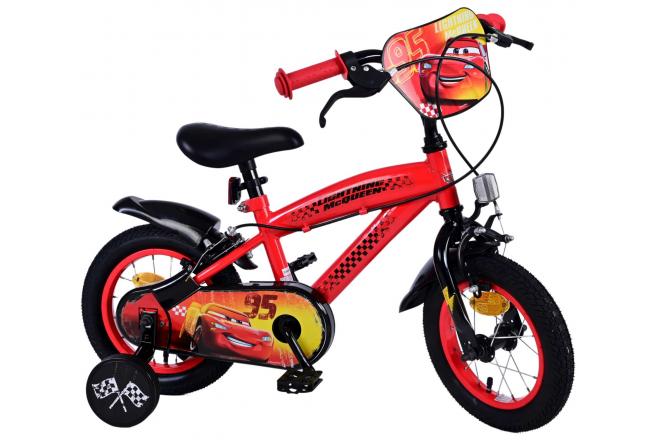 Disney Cars Kinderfahrrad - Jungen - 12 Zoll - Zwei Handbremsen