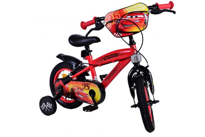 Disney Cars Kinderfahrrad - Jungen - 12 Zoll - Zwei Handbremsen