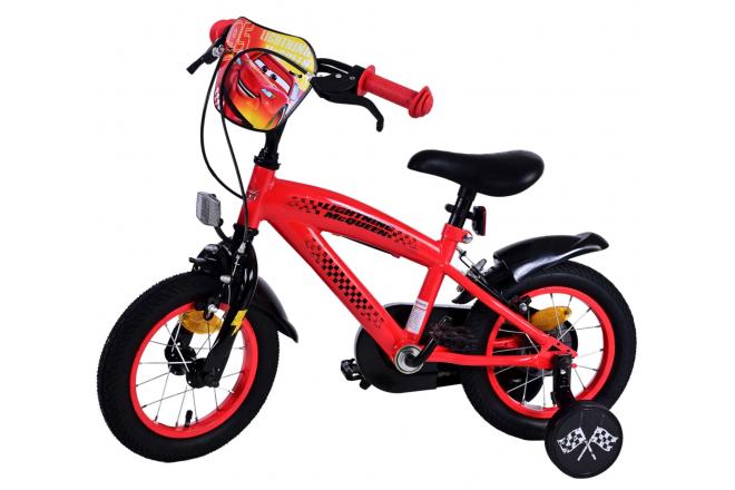 Disney Cars Kinderfahrrad - Jungen - 12 Zoll - Zwei Handbremsen