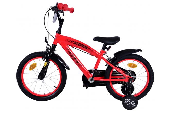 Disney Cars Kinderfahrrad - Jungen - 16 Zoll - Rot - Zwei Handbremsen