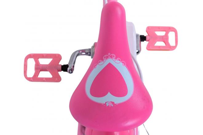 Disney Princess Kinderfahrrad - Mädchen - 16 Zoll - Rosa - Zwei-Hand-Bremsen