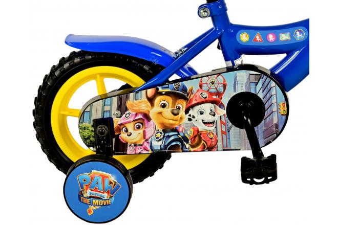 Paw Patrol the Movie Kinderfiets - Jongens - 10 inch - Blauw