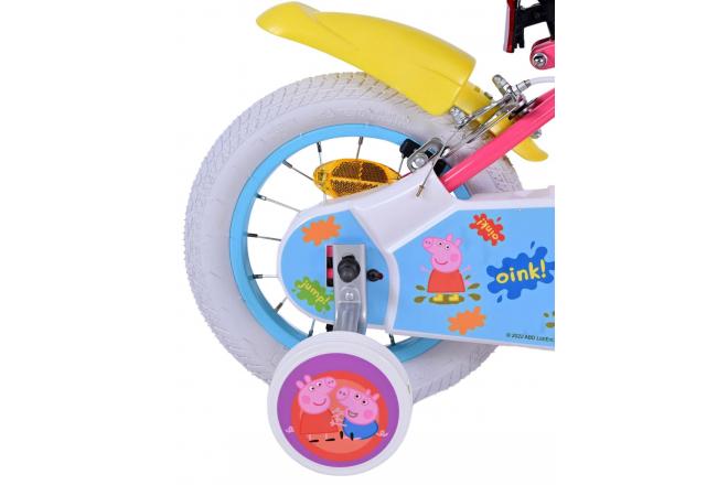 Peppa Pig Kinderfahrrad - Mädchen - 12 Zoll - Pink - Zwei Handbremsen [CLONE]