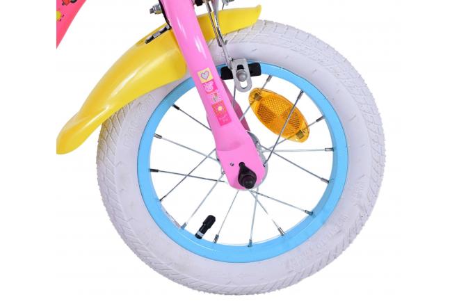 Peppa Pig Kinderfahrrad - Mädchen - 12 Zoll - Pink - Zwei Handbremsen [CLONE]