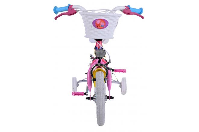 Peppa Pig Kinderfahrrad - Mädchen - 12 Zoll - Pink - Zwei Handbremsen [CLONE]