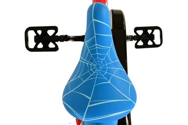 Spider-Man Kinderfahrrad - Jungen - 12 Zoll - Blau/Rot