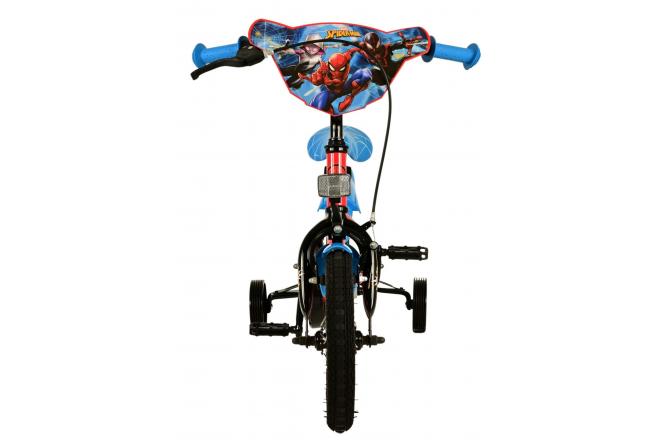 Spider-Man Kinderfahrrad - Jungen - 12 Zoll - Blau/Rot