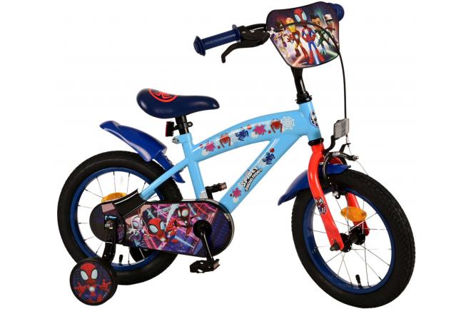 Spidey Kinderfahrrad - Jungen - 14 Zoll - Blau