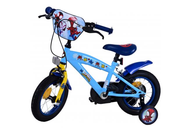 Spidey Kinderfahrrad - Jungen - 12 Zoll - Blau - Zweihandbremsen