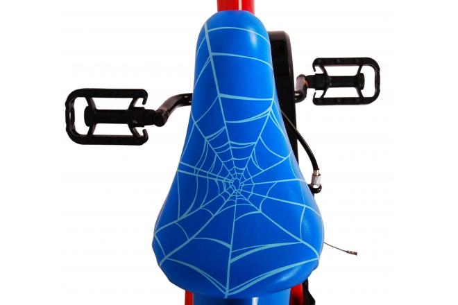 Ultimate Spider-Man Kinderfahrrad - Jungen - 16 Zoll - Blau/Rot - Zwei Handbremsen