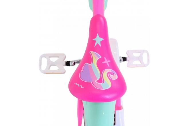 Barbie Kinderfahrrad - Mädchen - 14 Zoll - Rosa