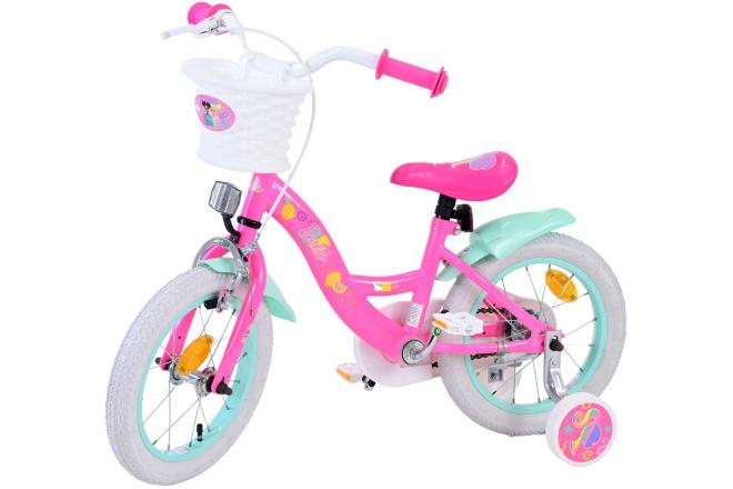 Barbie Kinderfahrrad - Mädchen - 14 Zoll - Rosa