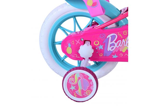 Barbie Kinderfahrrad - Mädchen - 12 Zoll - Rosa