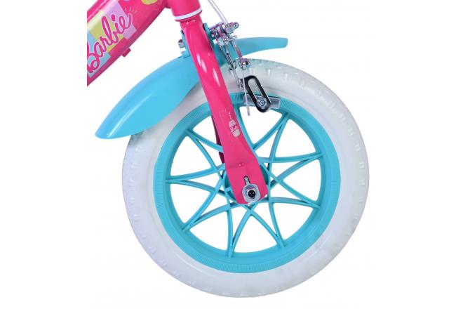 Barbie Kinderfahrrad - Mädchen - 12 Zoll - Rosa